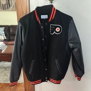 Philadelphia Flyers Black Varsity Jacket